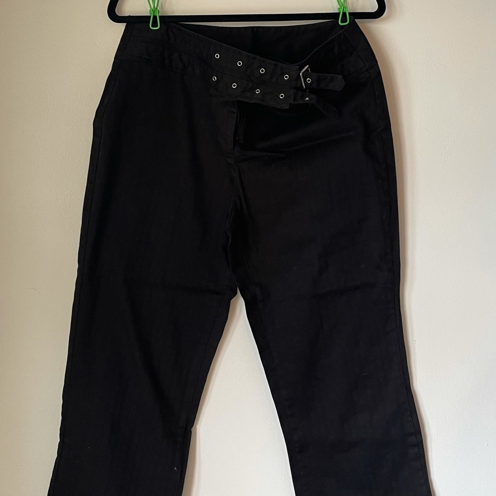 Black Dressy Capri Pants
